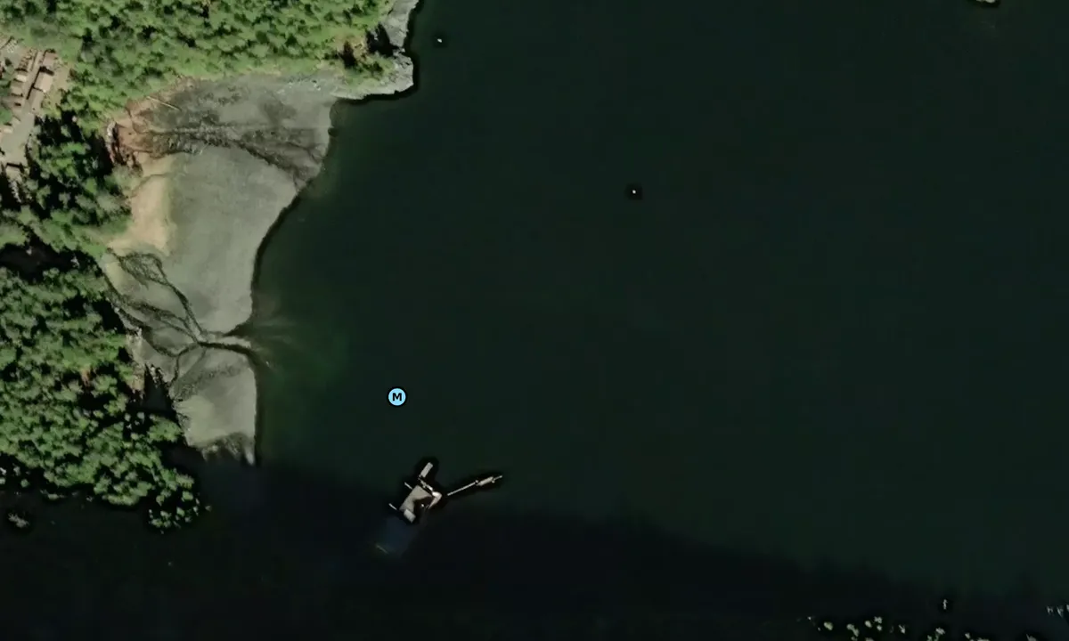 Satelite image of Niblack Cove