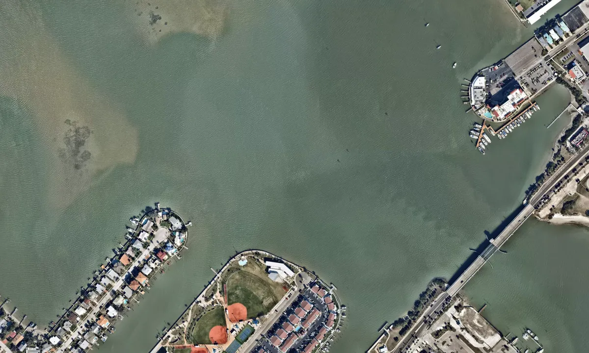 Flyfoto av Nice ancorage