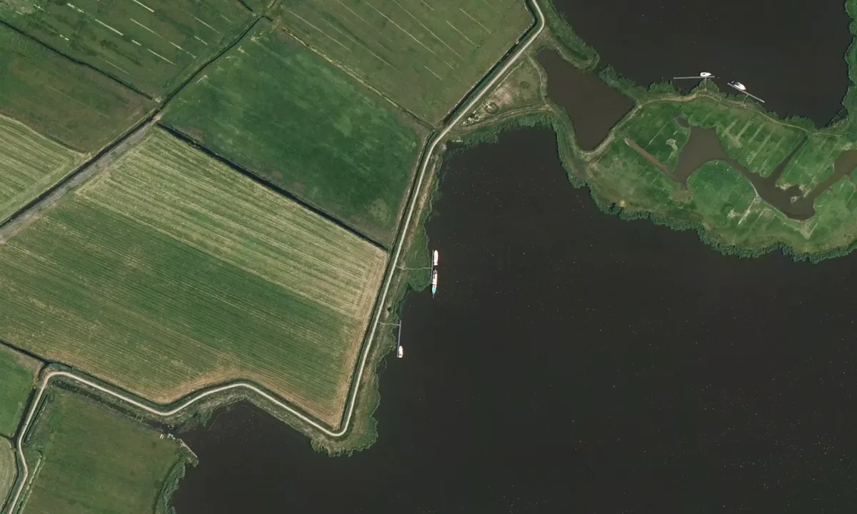 Flyfoto av Nijhuizum, Netherlands