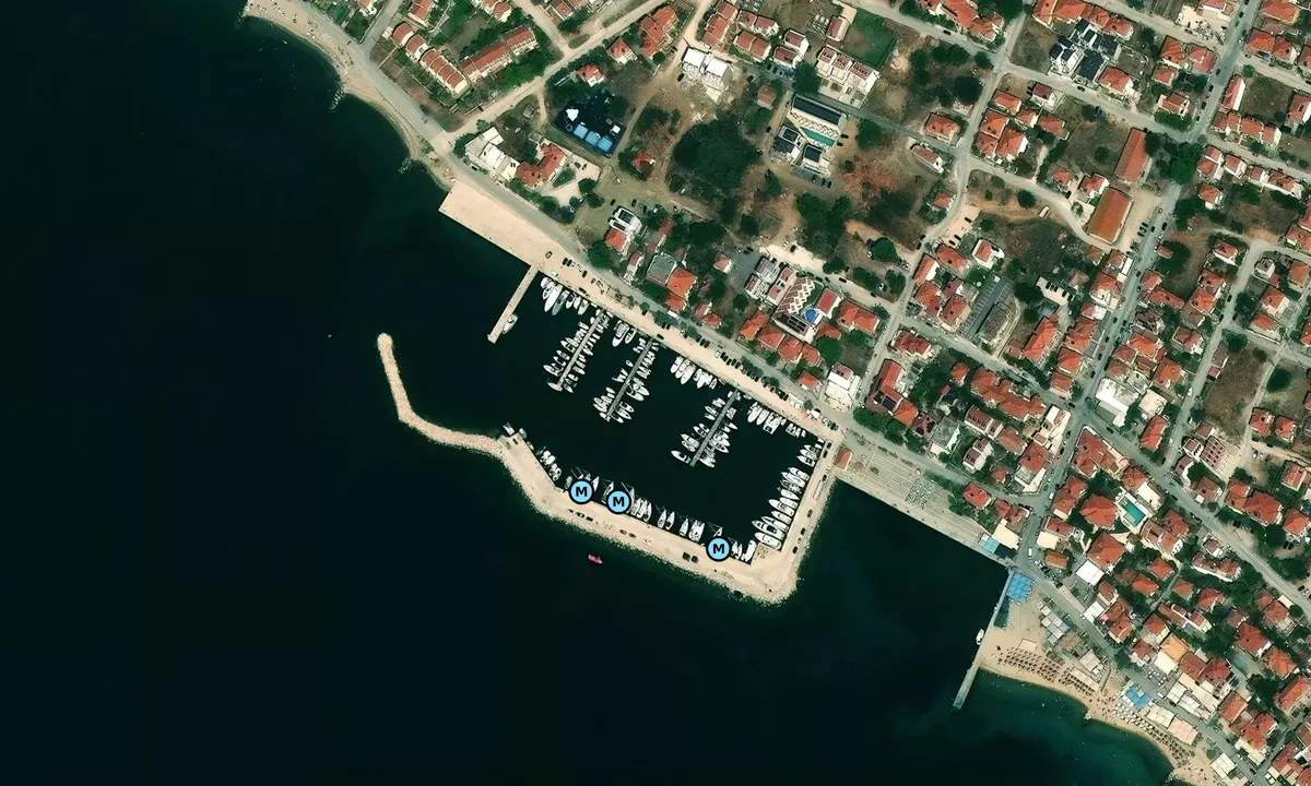 Satelite image of Nikiti