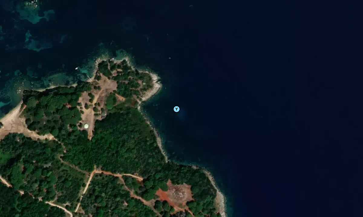 Satelite image of Nisida Vido East