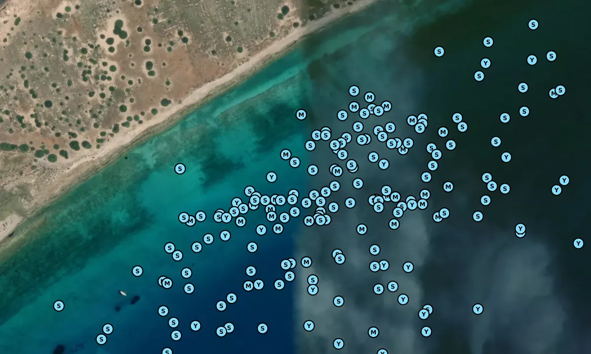 Satelite image of Nisis Metopi South