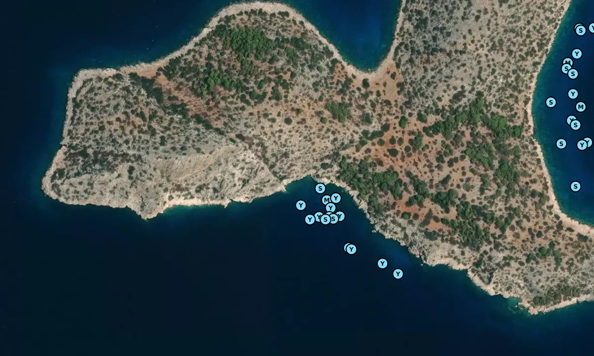 Satelite image of Nissis Douroussa Sud