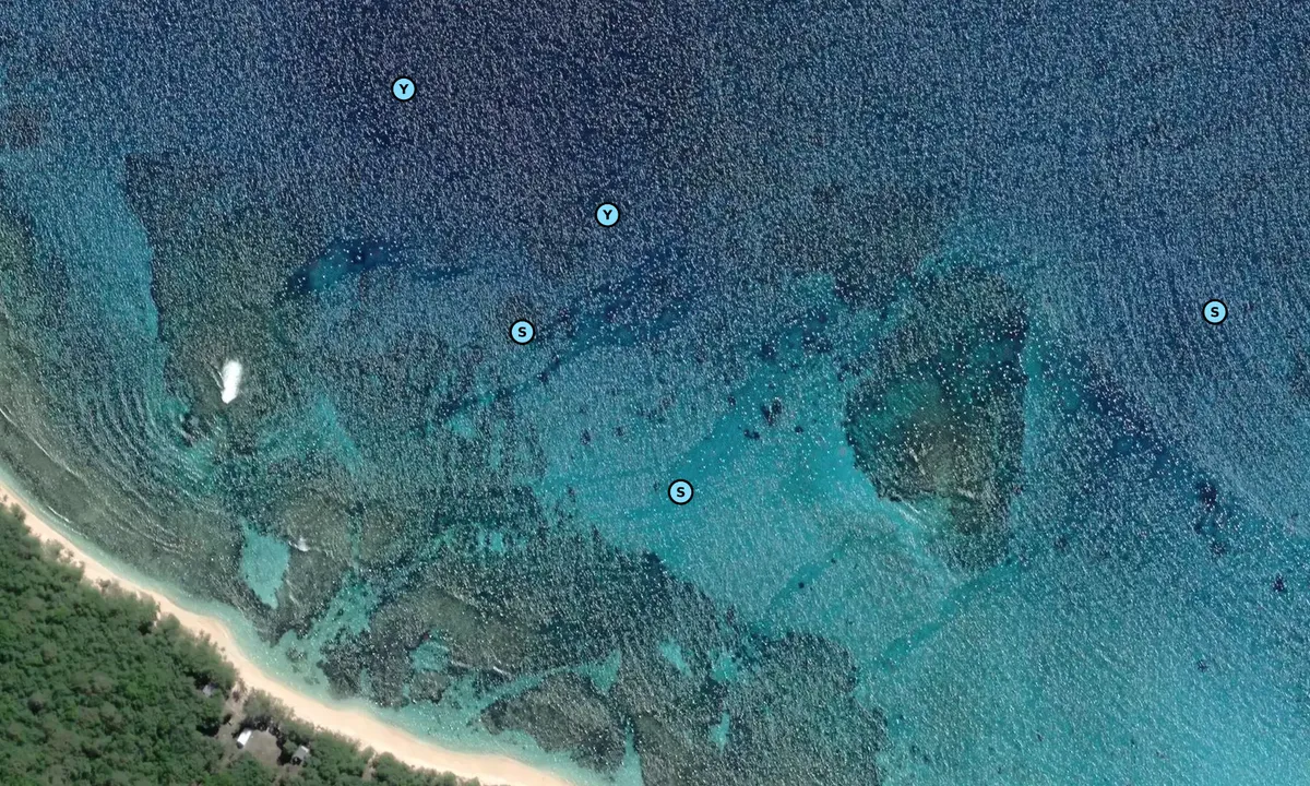 Satelite image of Nomuka Iki