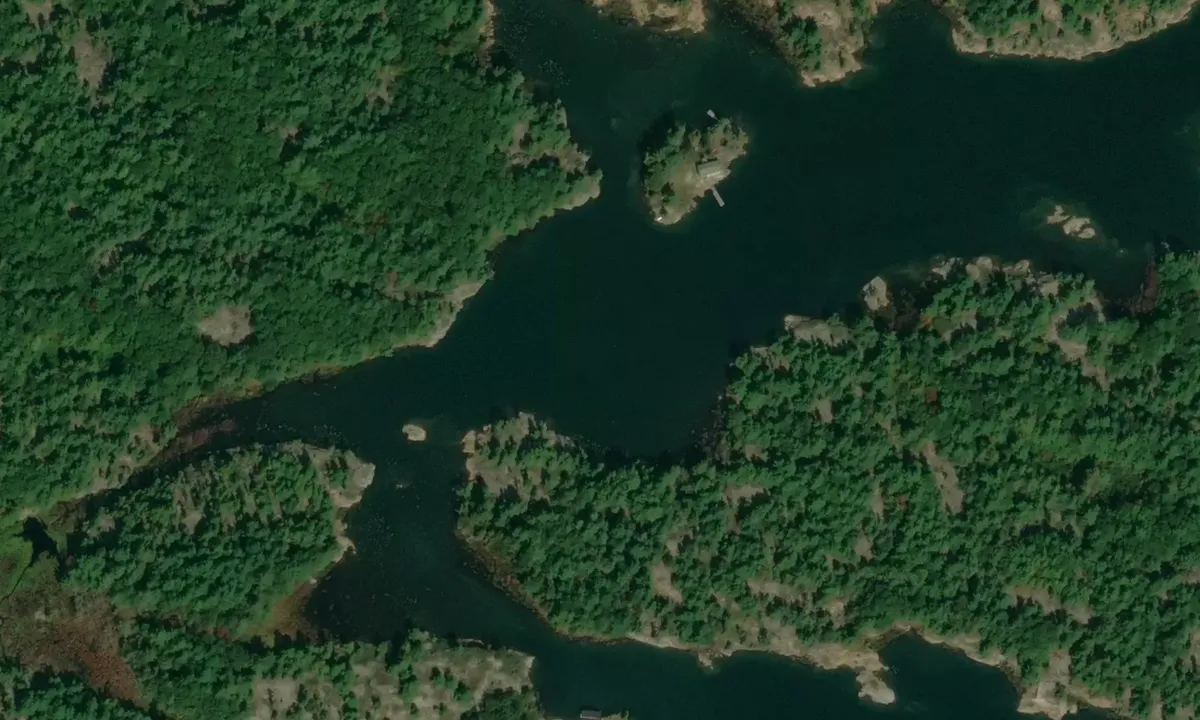 Satelite image of Noname Bay