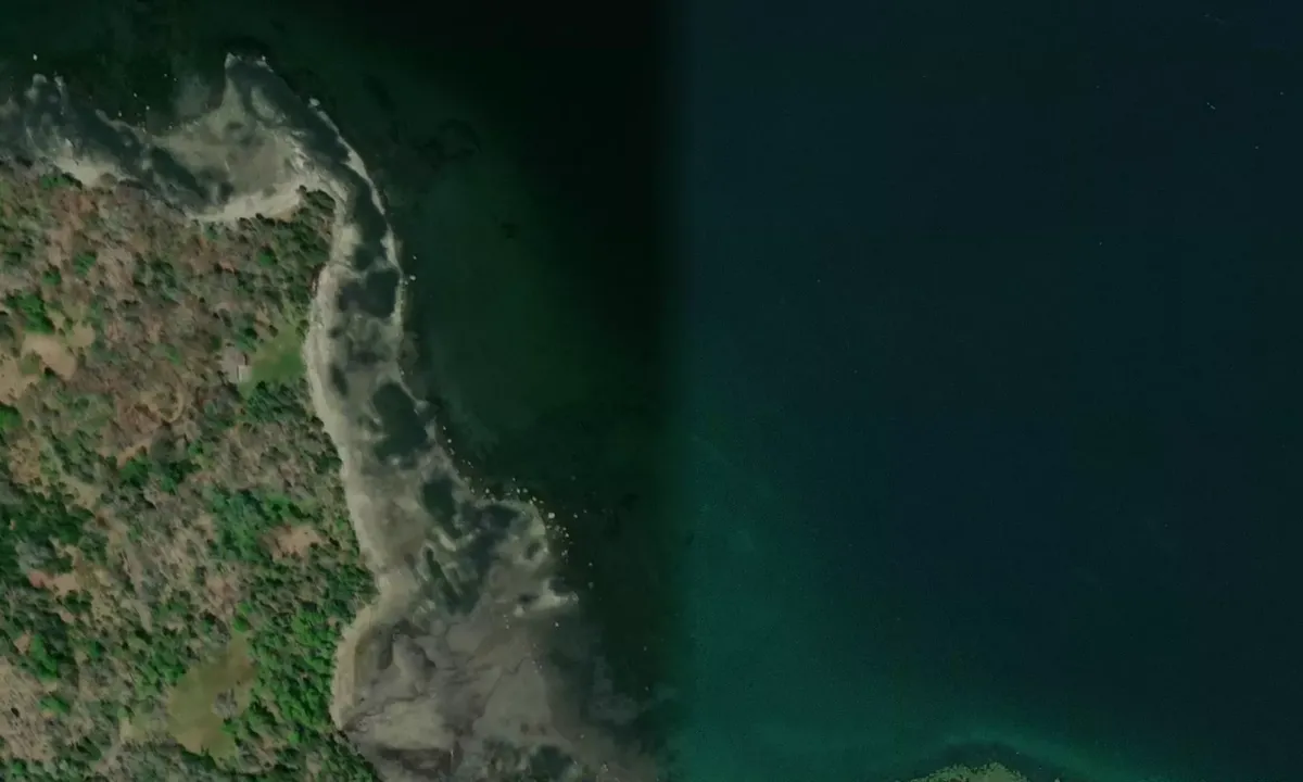 Satelite image of Noname Cove