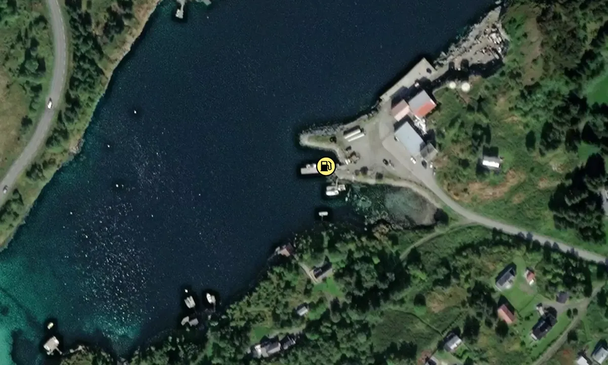 Satelite image of Nord-Herøy