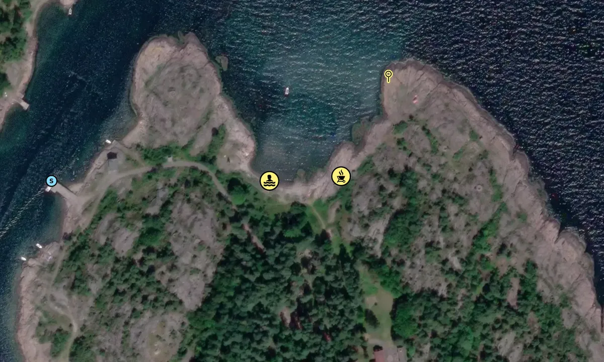 Satelite image of Nord på Østre Bolærne