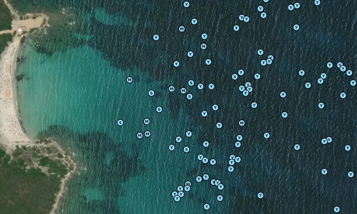 Satelite image of Nord Portisco