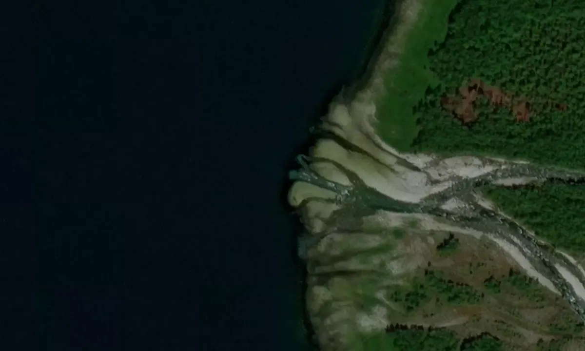 Satelite image of Nordfjord-botnen