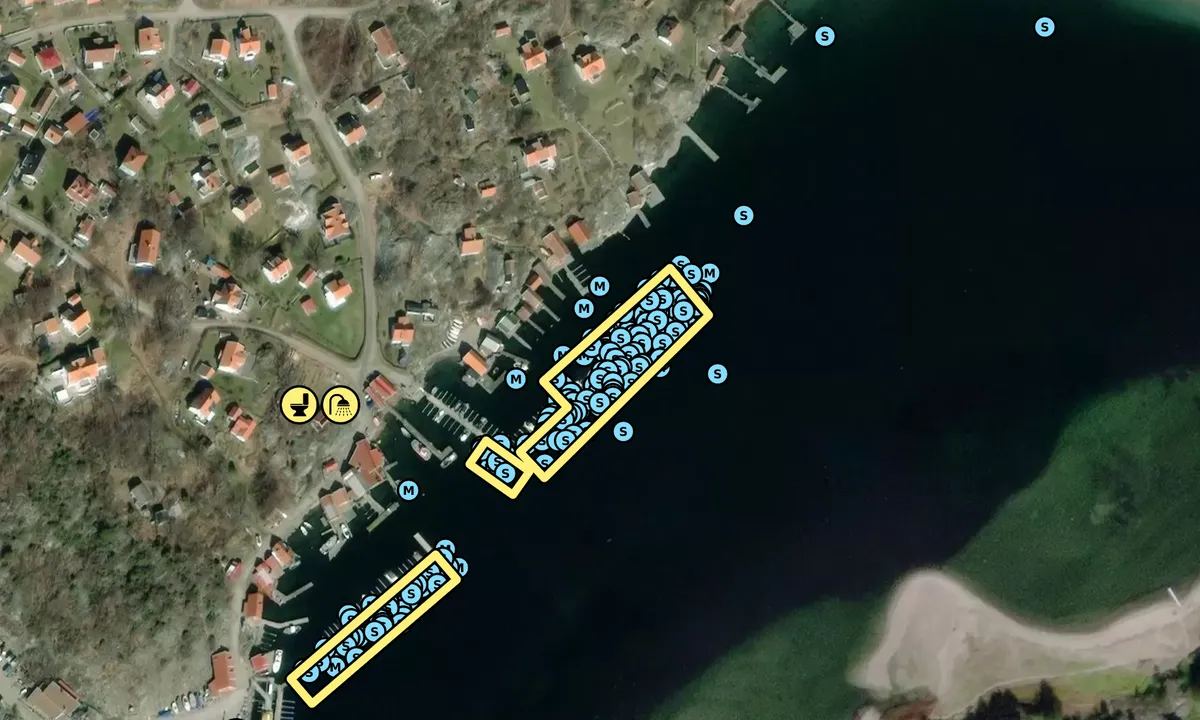 Satelite image of Nordkoster Bodpallen