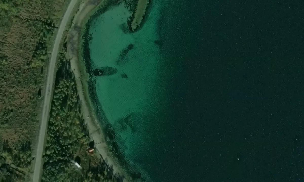 Satelite image of Nordre Aborsneset