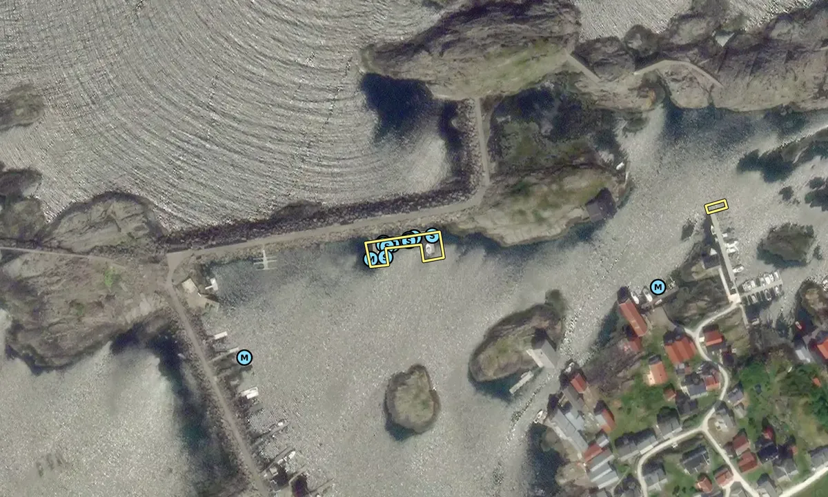 Satelite image of Nordre Bjørnsund