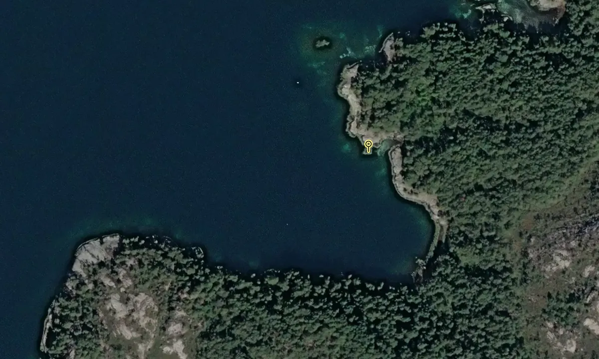 Satelite image of Nordre Breivik