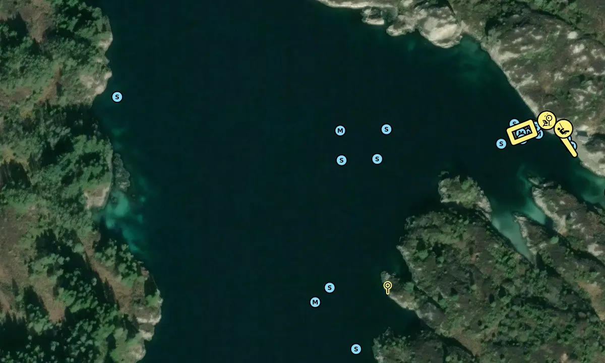 Satelite image of Nordre Navøyvågen