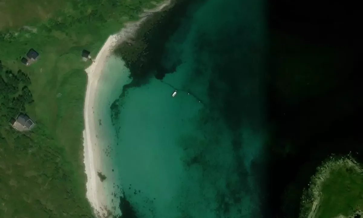 Satelite image of Nordsanden