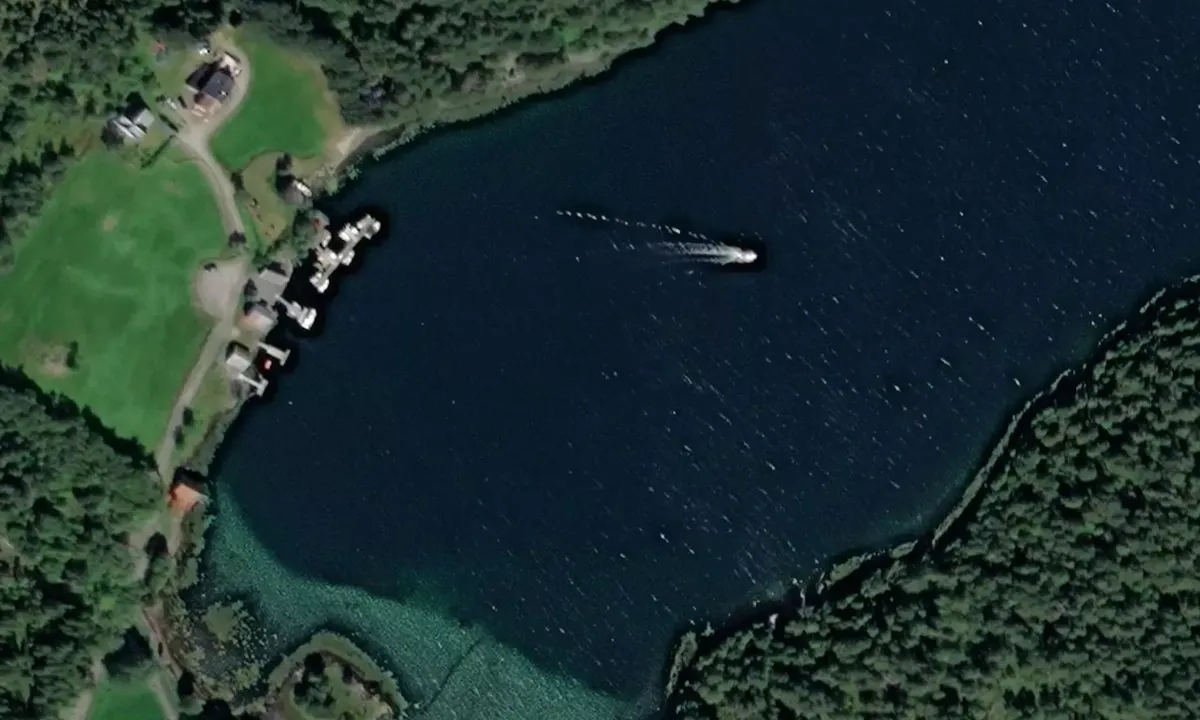 Satelite image of Nordvågen - Foldfjorden