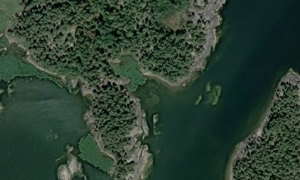 Satelite image of Norra Hökön