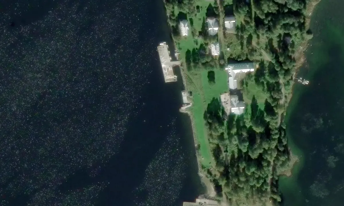 Satelite image of Norrbyskär Hotellbryggan
