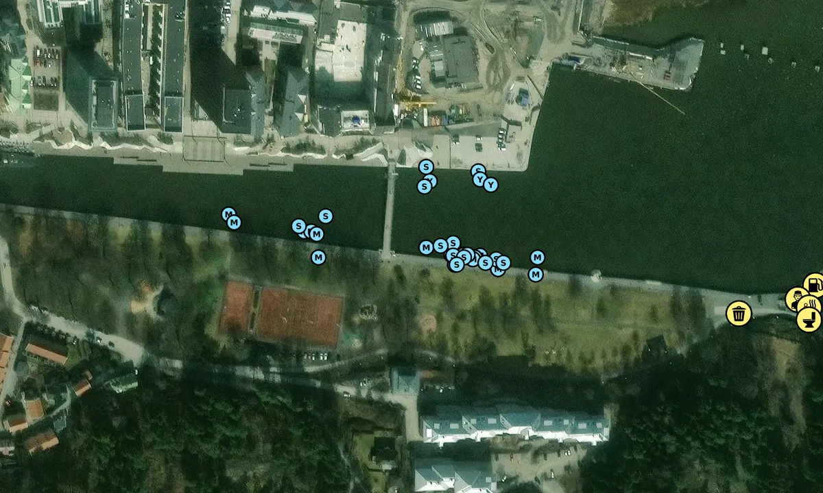 Satelite image of Norrtälje