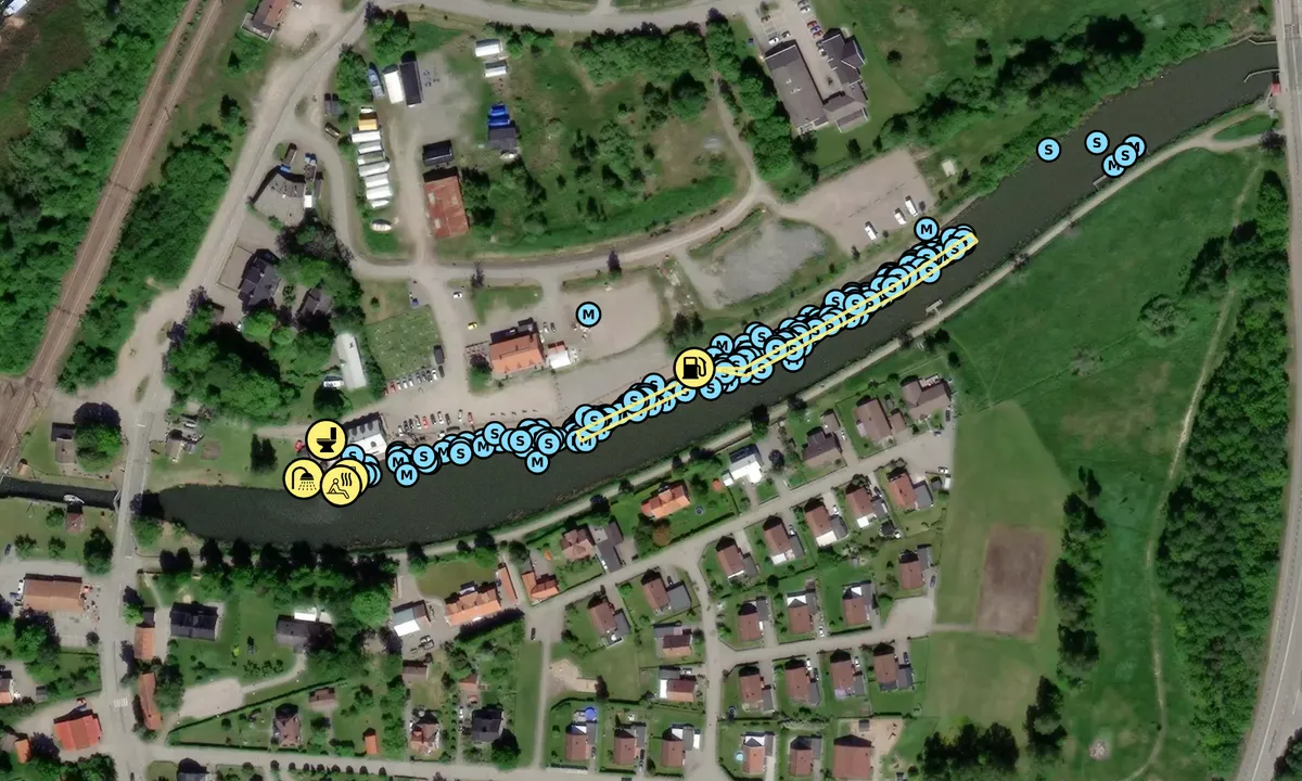 Satelite image of Norsholm