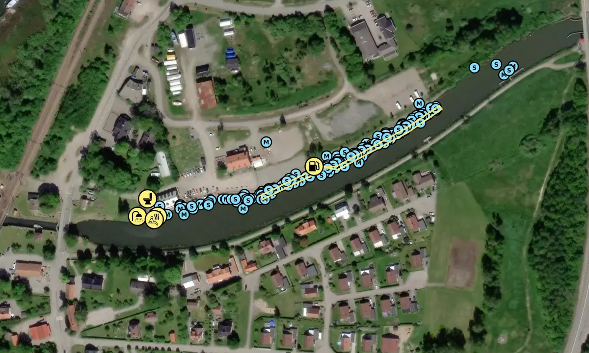 Satelite image of Norsholm