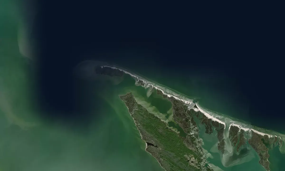 Flyfoto av North Bay - Cedar Island