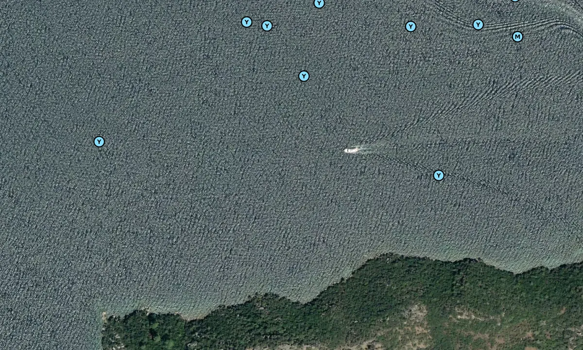 Satelite image of North of Sedir Adasi