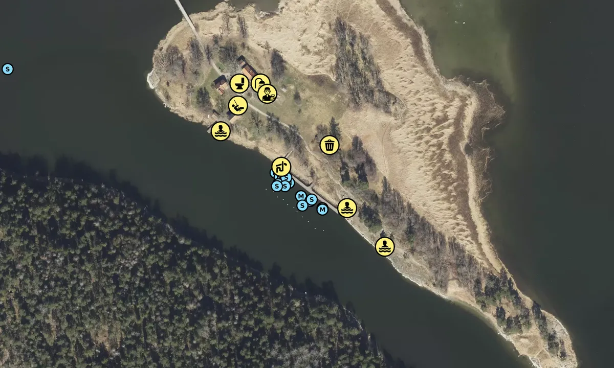 Satelite image of Notholmen Gästhamn - Tyresö Slott