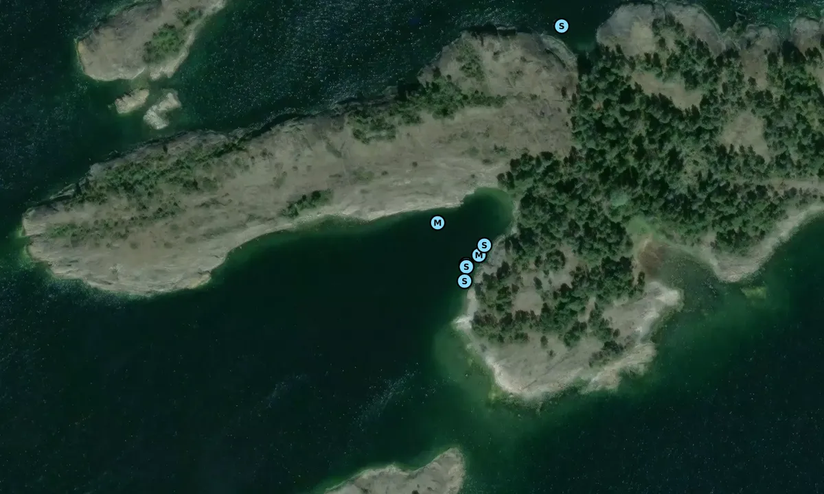 Satelite image of Notholmen - Ornö