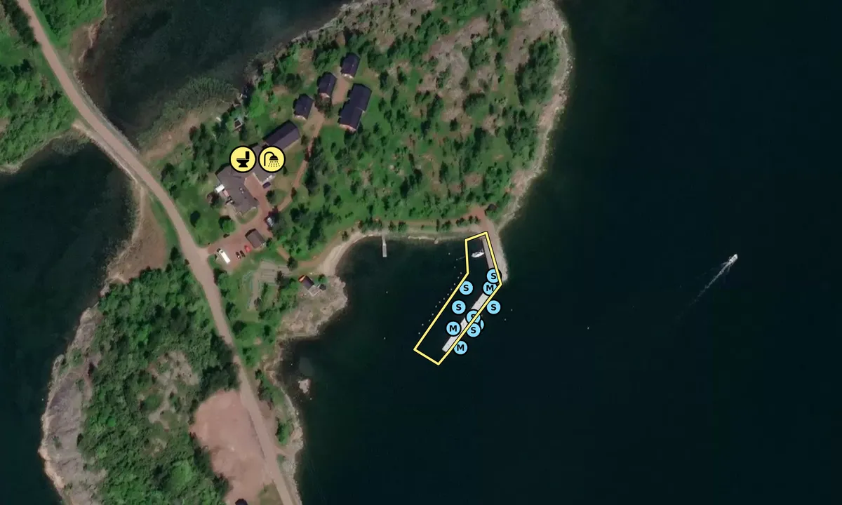 Satelite image of Nötören
