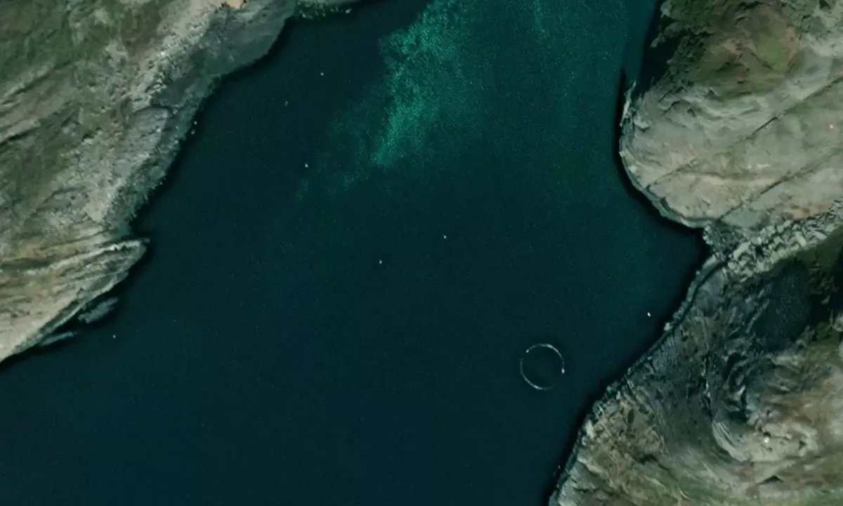 Satelite image of Nøvvika