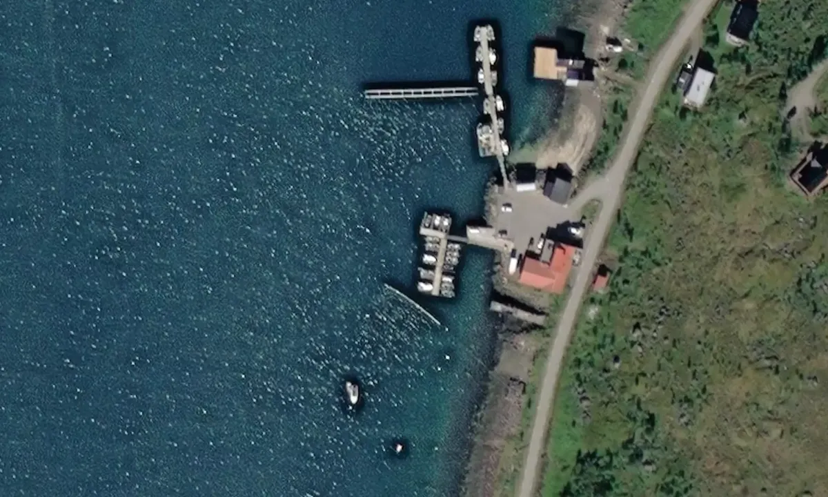 Satelite image of Nuvsvåg