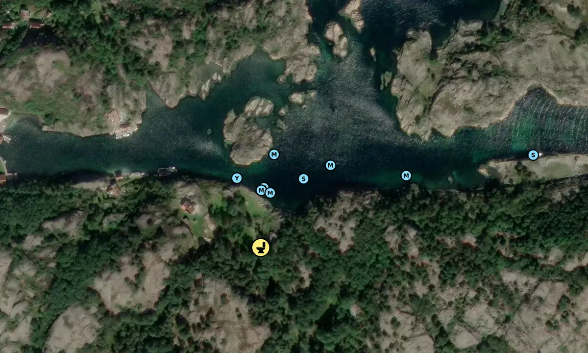 Satelite image of Ny-Hellesund - Kilen