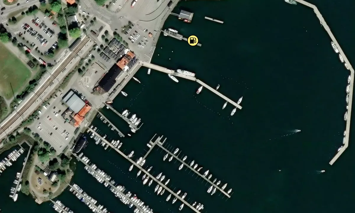 Satelite image of Nynäshamns Gästhamn