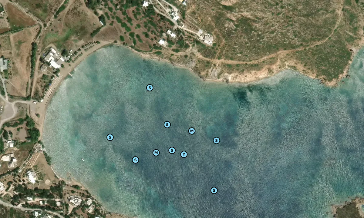 Satelite image of O. Agriolivadiou Patmos