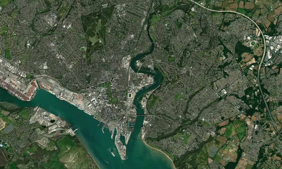 Flyfoto av Ocean Quay Marina - Southampton