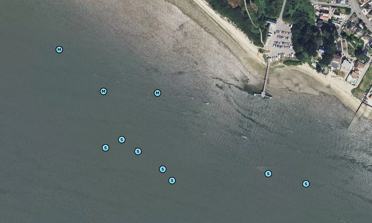 Satelite image of Off Lake Pier