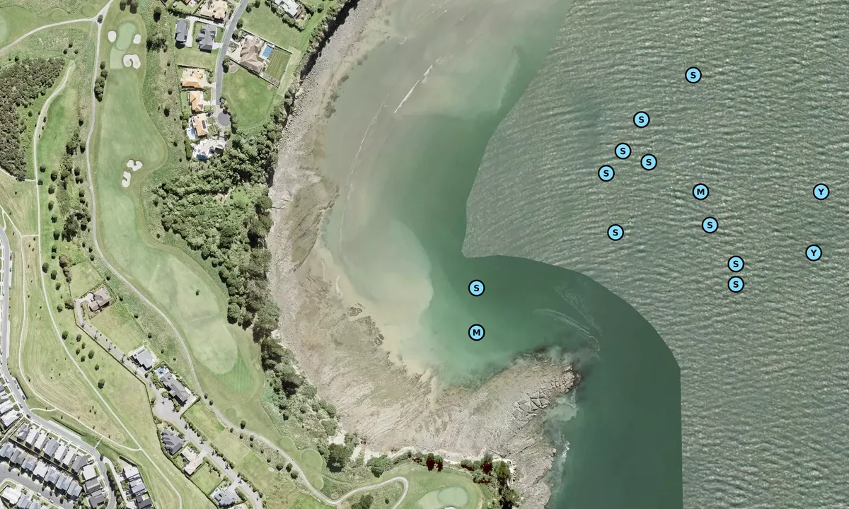 Satelite image of Okoromai Bay