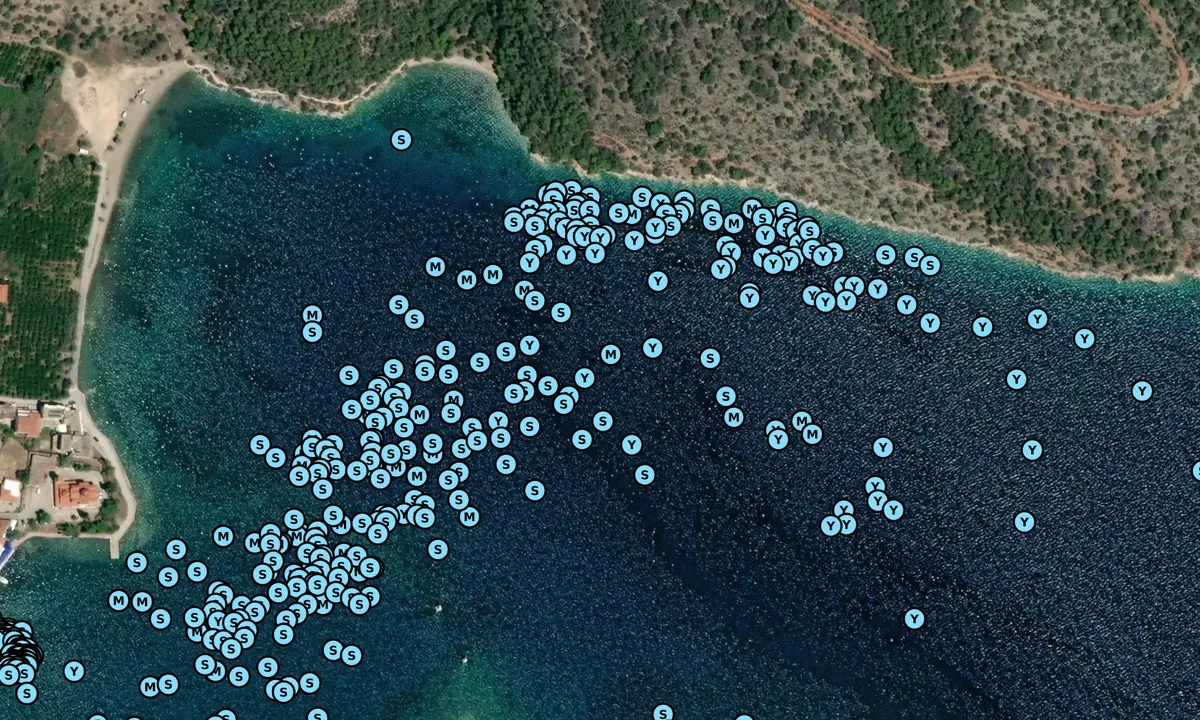 Satelite image of Old Epidavros