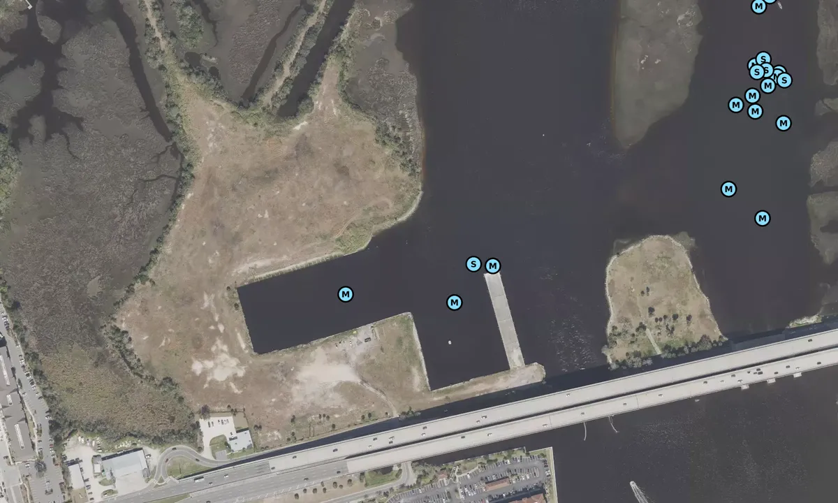 Satelite image of Old Pelican
