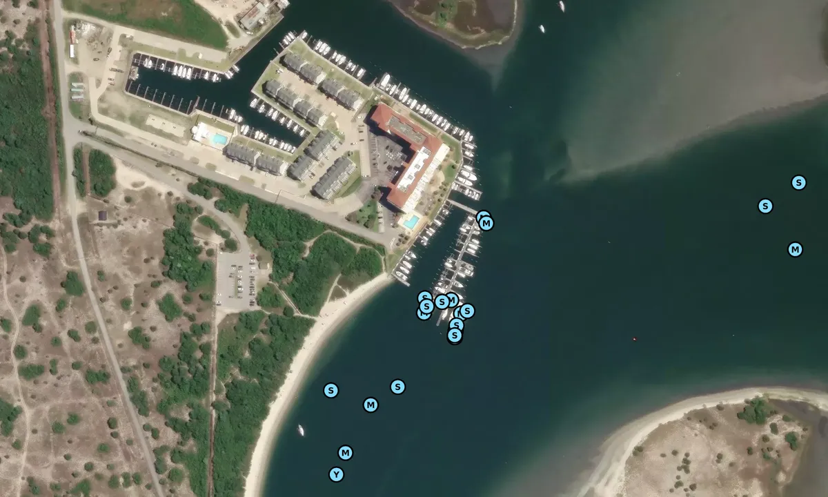 Satelite image of Olde Town Yacht Club