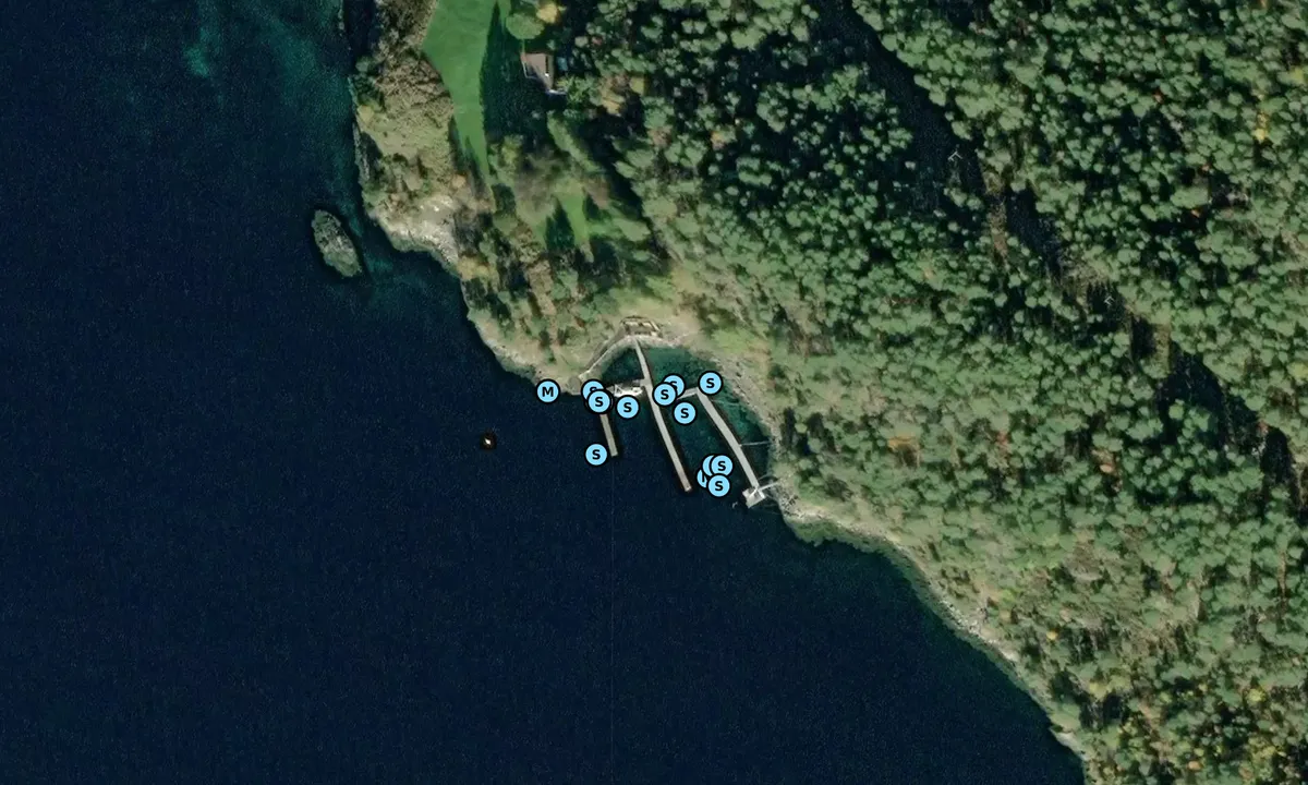 Satelite image of Oldenborg Kristiansund Seilforening