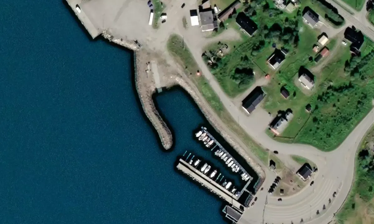 Satelite image of Olderdalen