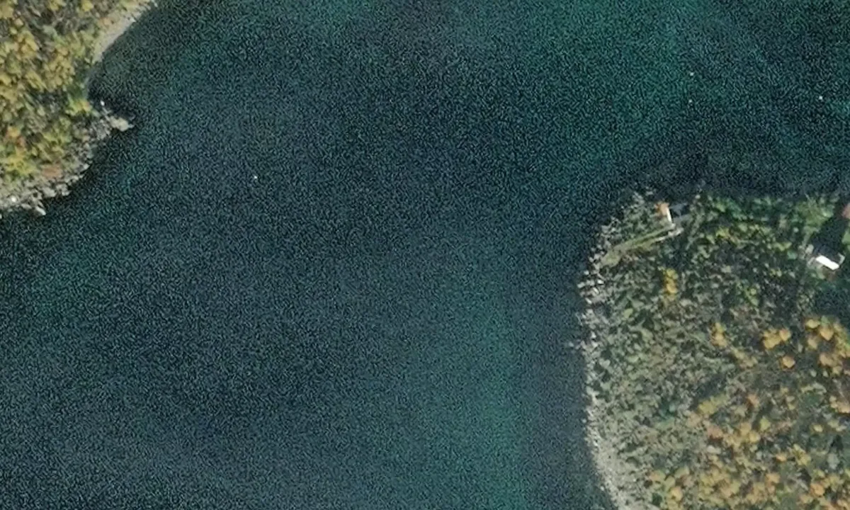 Satelite image of Olderfjord