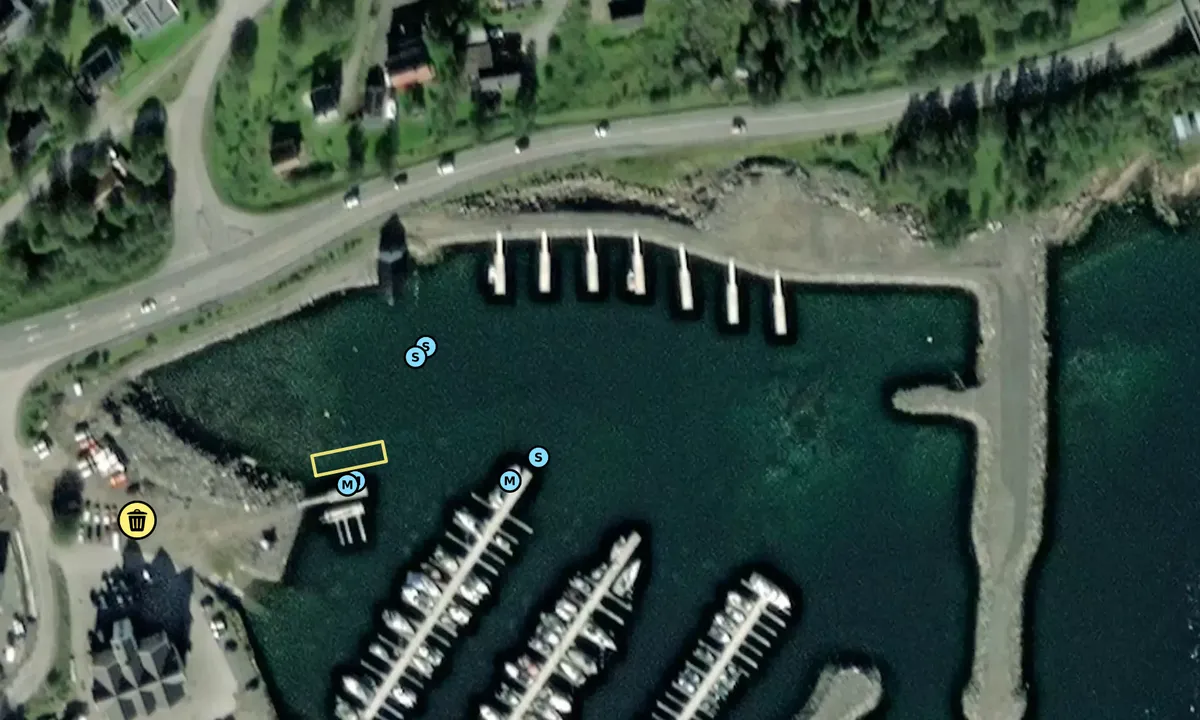 Satelite image of Olderhamna