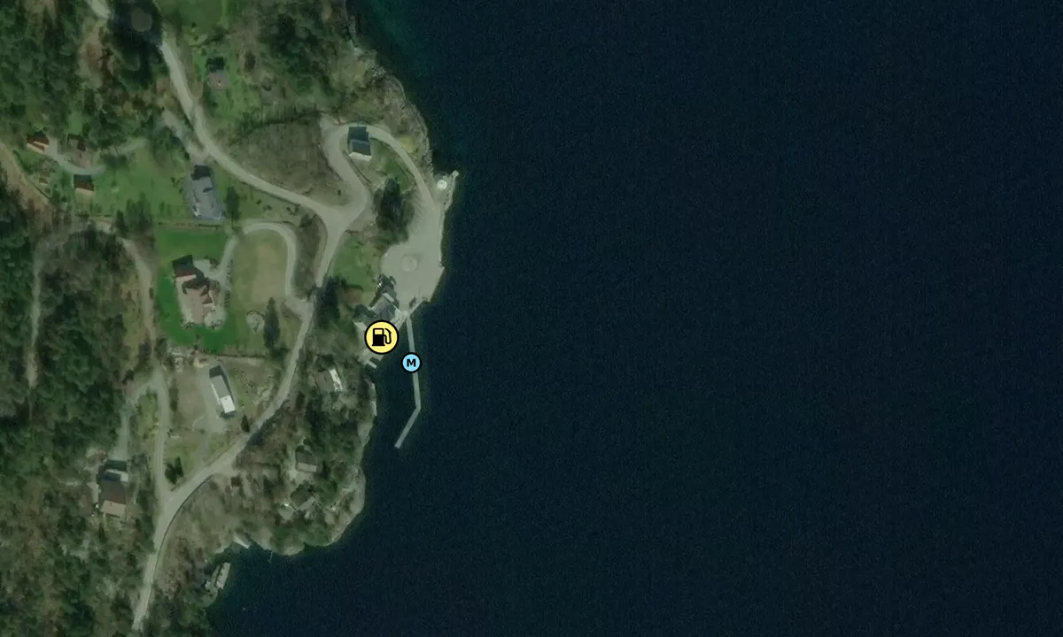 Satelite image of Ølesund - Randøy