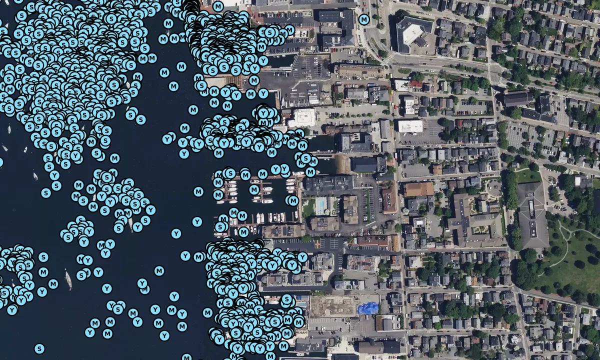 Satelite image of On-Shore Marina
