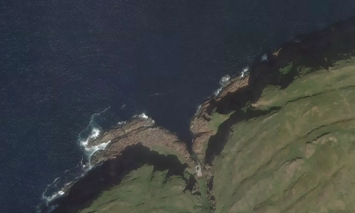 Flyfoto av One of the Slate islands