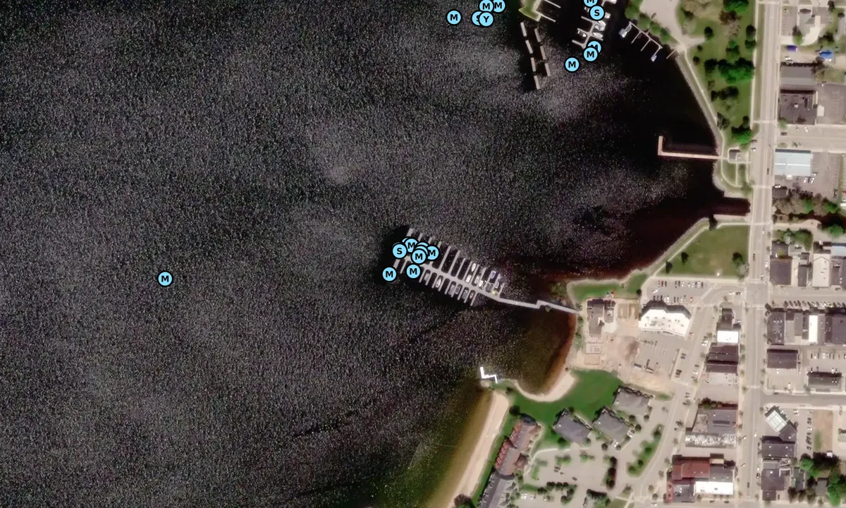 Satelite image of One Water Street Docks